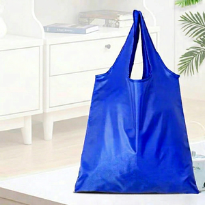 Customizable Logo Printing <b>Foldable</b> Shopping <b>Bag</b> Rope Small Pouch Economical Promotional Gift for Supermarket Use Extra Large - Product Image 1
