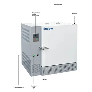 GW-50E उच्च सटीकता उच्च तापमान औद्योगिक उम्र बढ़ने कक्ष प्रयोगशाला सुखाने/बेकिंग ओवन स्थिर - Product Image 2