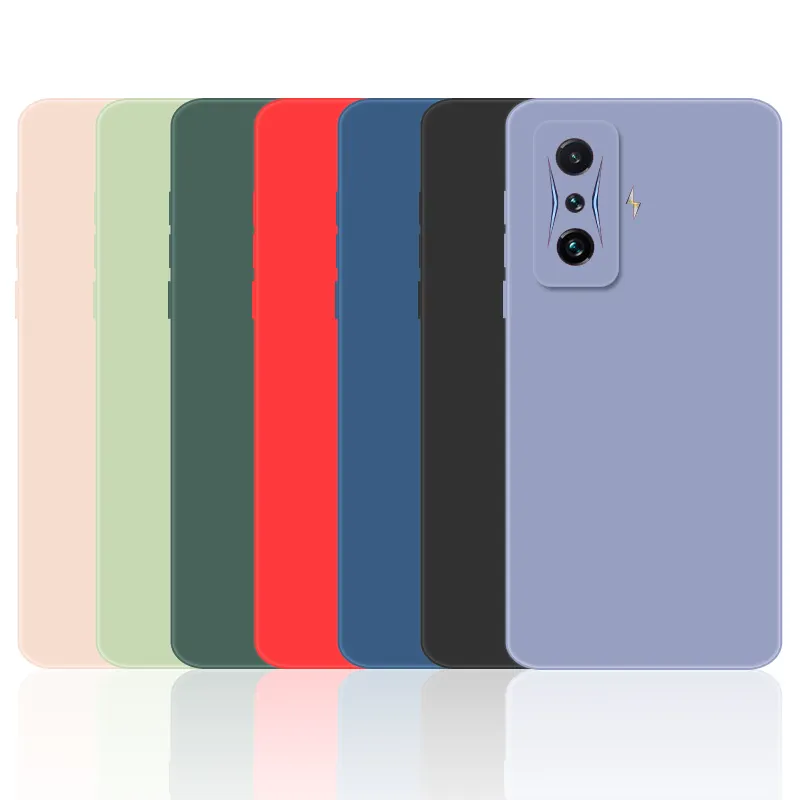 2023 New Silicone Case Soft TPU Bar Design shockproof Phone case For Xiaomi Poco F4 F3 Redmi 10A Case Cover