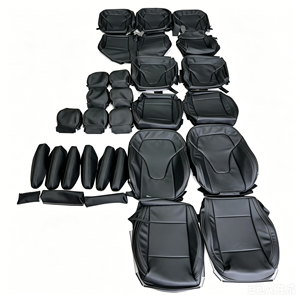 Actualización de Asientos para <span class=keywords><strong>Mercedes</strong></span>-Benz <span class=keywords><strong>Vito</strong></span> Clase V - Funda de Cuero con Patrón Litchi para la Funda de Asiento Estilo Original del Vehículo - Product Image 2