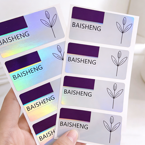 3ml and <strong>10ml</strong> <strong>Vial</strong> <strong>Label</strong> with Holographic Adhesive <strong>Sticker</strong> Roll Custom Printed for Medical or Supplement Bottle Packaging Use - Product Image 2