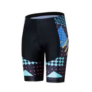 Shorts de cyclisme unisexes haute performance, amortissants, personnalisés, anti-humidité, protection UV, vêtements de sport pour la course et l'entraînement - Product Image 1