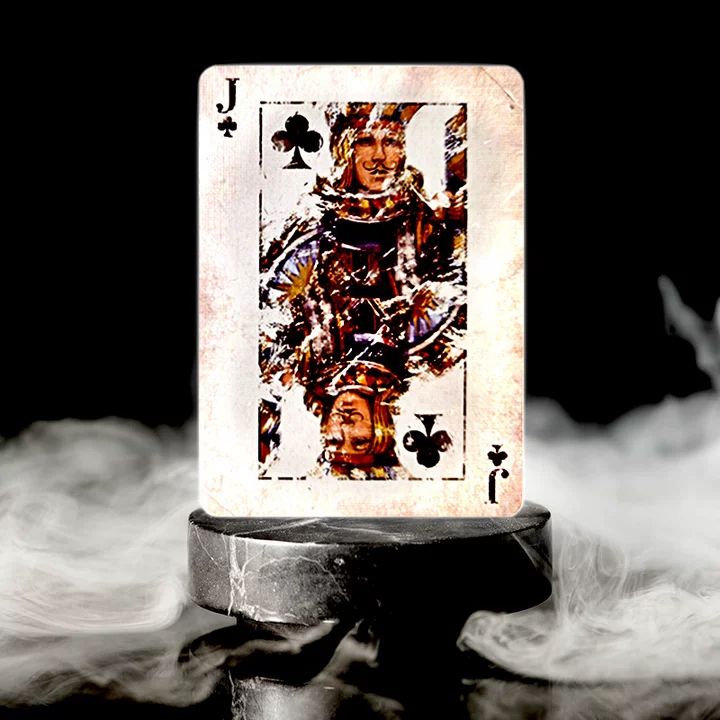 white playing cards