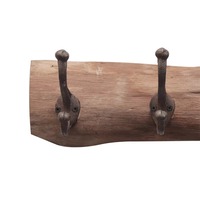 Porte-manteau rustique de haute qualité, support mural vintage pour clés, organisateur de chapeaux pour entrée de ferme, produits personnalisables