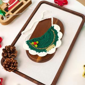 Suministros para Mascotas <span class=keywords><strong>2026</strong></span>, Conjunto de Ropa Navideña para Mascotas, <span class=keywords><strong>Collar</strong></span> de Peluche con Campana, Lazo para el Cuello, Gorro Cálido para las Fiestas para Gatos y Perros - Product Image 4