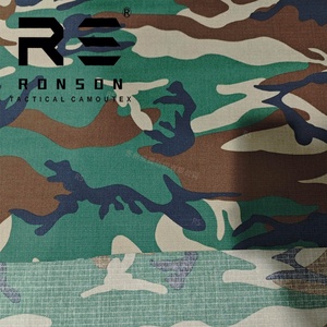 Rongsheng nhà máy M81 chúng tôi quân đội bốn màu rừng ngụy trang in polyester bông kẻ sọc không thấm nước chiến thuật ngoài trời bề mặt - Product Image 1