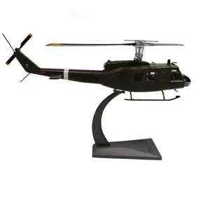 1:48 Simulation US UH-1 Military Helicopter Model Metal Die Cast Model Plane