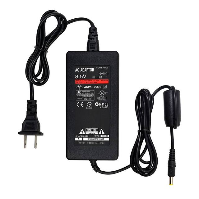 US EU Portable Adapter Power Supply for PS2 70000 Game Console Plug AC Power Adapter Charging Cable Cord