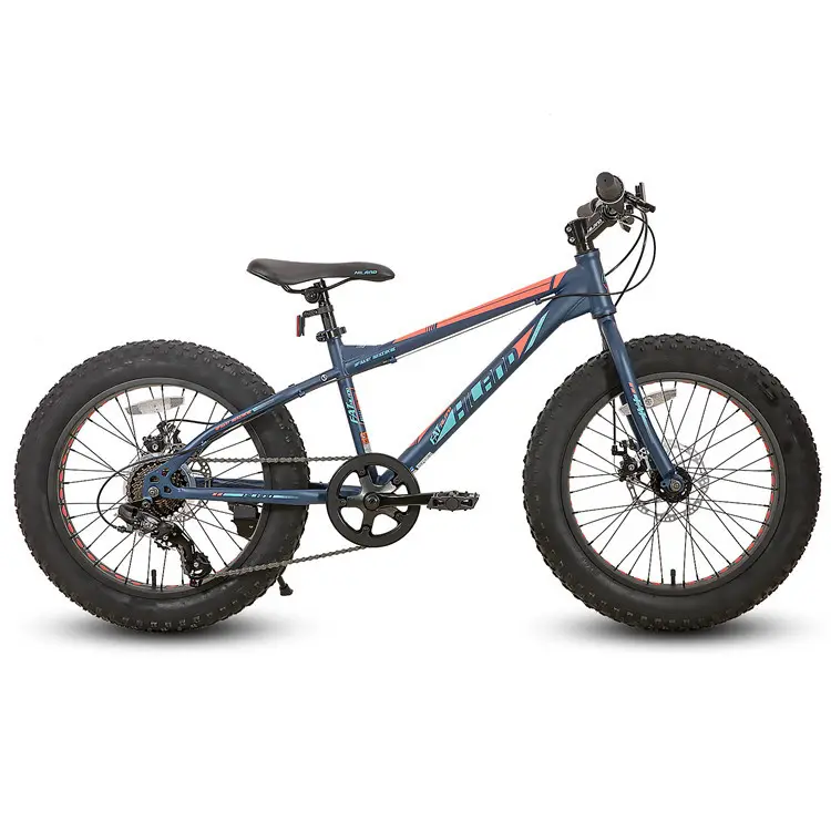 Joykie Hiland Nieuwe Fatbike Schijfrem Stalen Frame 20 Inch 24 Inch Vet Band Mountainbike