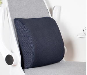 Có thể điều chỉnh dây đeo thắt lưng gối 3D Air lưới bộ nhớ bọt cải thiện tư thế thấp hơn trở lại hỗ trợ đệm ghế văn phòng cắm trại khách sạn - Product Image 3