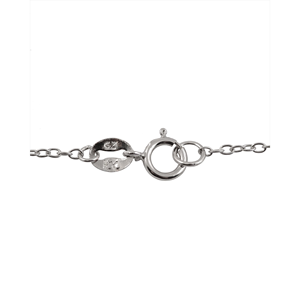 TD Collette Z collana argento Sterling blu bianco zircone a forma di pera rodiato motivo geometrico diamante pietra principale
