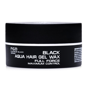 Fórmula de peluquero profesional Cera de peinado de larga duración antiadherente Extra Hold & Acabado brillante Cera para peinar el cabello Negro 150ml - Product Image 3