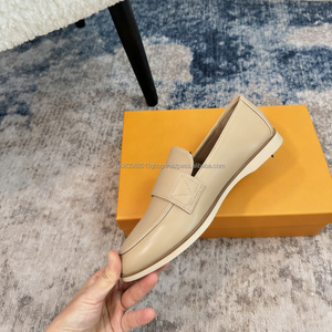 Chaussures plates décontractées en cuir pour femmes de marque de luxe, style formel pour le bureau, nouveau modèle, vente en gros - Product Image 4