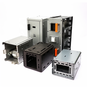 Tùy Chỉnh Thép Không Gỉ Và Nhôm Kim Loại Khung Tủ Điện <span class=keywords><strong>Rack</strong></span>-Mounted <span class=keywords><strong>Chassis</strong></span> Kim Loại Khung Tấm Kim Loại Chế Biến - Product Image 4