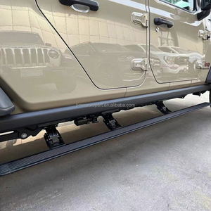 ECOCALO EC-SS-JEGL20 Pedane Laterali Elettriche Automatiche in Lega di Alluminio per Fuoristrada 4x4 con Luce Blu Lampeggiante - Product Image 4