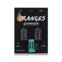 Orange5 V1.35 Orange 5, Appareil de Programmation Professionnel avec Kit Complet d'Adaptateurs, Programmeur Auto OBD2