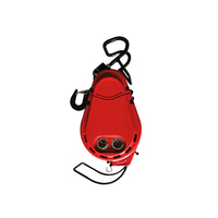 Treuil de levage portable à câble métallique 12V/24V/36V/48V DC, alimenté par batterie, avec télécommande filaire pour installation en haute altitude