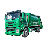 Camion à ordures compacteur arrière ISUZU GIGA 4x2 18m³ 15 tonnes neuf pour la collecte et l'élimination des déchets solides municipaux