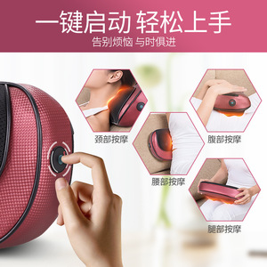 หมอนนวดคอ Jare พร้อมระบบทำความร้อนและการนวด สำหรับใช้ในบ้านและในรถยนต์ - Product Image 2