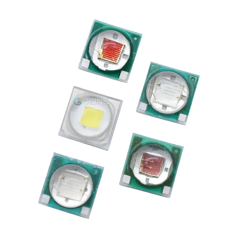Cuentas de lámpara de alto brillo, luz LED de diodo blanco de 3w, amarillo cálido, rojo, verde, azul, naranja, púrpura, Smd 3w, 3535 Led Xpe de alta potencia