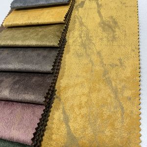 <span class=keywords><strong>Tela</strong></span> de Terciopelo Holandés <span class=keywords><strong>Amarillo</strong></span>, 100% Poliéster, Impermeable, para Fundas de Sofá, Textiles para el Hogar - Product Image 3
