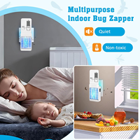 Saijzek OEM UV Light Flying Insect Trap No tóxico Eficaz Luxury Fly Catcher para mosquitos Mosquitos Polillas Uso en interiores para granjas