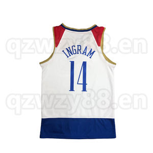 अनुकूलित थोक अमेरिकी-शैली 100% पॉलिएस्टर लुभावनीय जाल बास्केटबॉल वर्दी विलीसन शीर्ष गुणवत्ता कढ़ाई त्वरित - Product Image 5