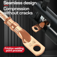 Terminaux de câble en cuivre JG, bornes en cuivre étamé pour câbles de 10 mm² à 630 mm²