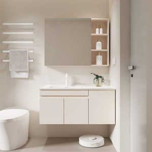 Armoire de toilette murale résistante à l'eau, certifiée CE, écologique, durable, à prix abordable, garantie 3 ans, directement de l'usine - Product Image 6