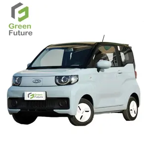 Deposit Chery QQ Ice 170km 4 kursi mobil Mini energi EV termurah baru untuk mobil Dewasa dan bekas