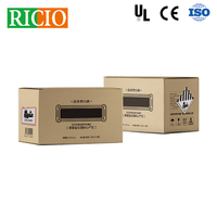 Machine d'étiquetage automatique RICIO OEM ODM pour boîtes en carton, auto-adhésive, double face (avant et arrière), pour le transport logistique