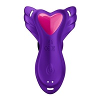 Vibrateur papillon portable à 9 modes avec contrôle silencieux par application Bluetooth, jouet de plaisir pour femmes