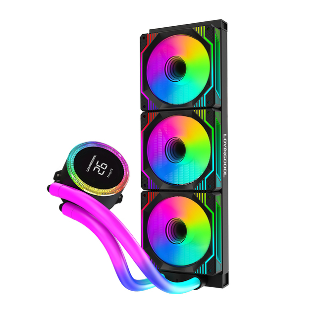 360mm AIO Cpu Cooler Compatible with Both Intel and AMD Mainstream Sockets. LGA1700, LGA1200, AM4, TR4/sTRX4 and More