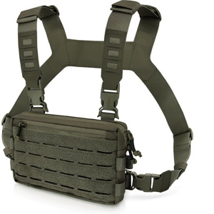 Mochila Oxford de tres tonos con almacenamiento en el pecho, ligera (400g), con correa de hombro ajustable, para uso diario al aire libre. - Product Image 5