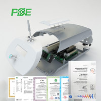 Placa de Circuito Impreso Médica con Certificación ISO 13485, Clase 3 IPC, Multicapa FR4, Ensamblaje de PCB