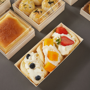 Boîte à biscuits en <span class=keywords><strong>bois</strong></span> de qualité <span class=keywords><strong>alimentaire</strong></span>, <span class=keywords><strong>emballage</strong></span> <span class=keywords><strong>alimentaire</strong></span> à usage unique avec couvercle, vente en gros, fabriqué en Chine - Product Image 3