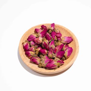 Trà hoa hồng khô nguyên chất giá sỉ, hoa hồng đỏ hồng, nụ hồng khô số lượng lớn dùng làm trà thảo dược - Product Image 3