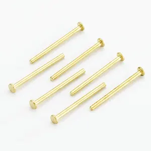 1.5mm 2.0mm 2.5mm Round Head Brass Nails Pure Copper Nail Copper Coated Boat Nails