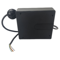 Câble plat rétractable portable USB Type C de 2,5 m, cordon d'extension, cordon de charge DYH-1816, câble USB rétractable à une seule extrémité