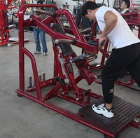 Appareil de musculation ergonomique à charge par plaques pour le haut et le bas du dos, réglable, pour salle de sport commerciale