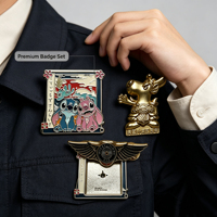 Ensemble de pin's de revers en émail de collection haut de gamme |   Artisanat métallique de qualité supérieure, fermoir sécurisé