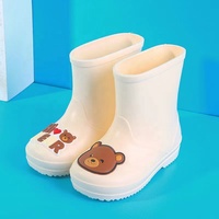 BAEWOON CRB13 Chaussures de pluie pour enfants, nouveau style pour la maternelle, antidérapantes, imperméables, pour filles et garçons