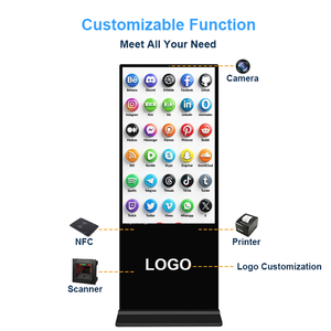 Reproductor de Video LCD para <span class=keywords><strong>TV</strong></span>, Kiosco Interactivo con Pantalla Táctil, Pantalla Publicitaria Vertical, Tótem de Señalización Digital para Centros Comerciales - Product Image 6