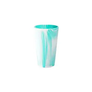 Wholesale nice price Unbreakable Reusable Durable and Shatterproof Silicone Pint Glass Cups