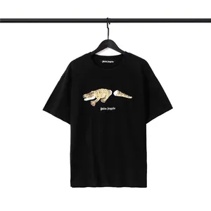 남성용 하이 퀄리티 100% 면 맞춤 T 셔츠, 로고 또는 디자인 라벨 인쇄 카드가 있는 브랜드 티셔츠