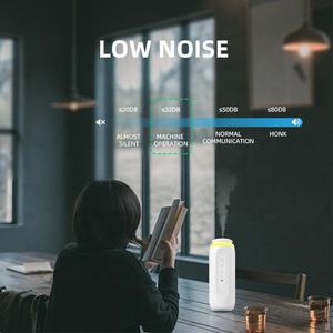 Diffuseur d'arômes électrique sans eau en plastique USB avec prise UK 100 ml pour usage hôtelier avec lumière LED 7 couleurs - Product Image 2