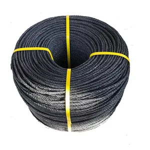 Practical Battling Rope War Traction 20% Polyester and 80% PP Twisted Rope with Diameter 24mm 32mm 38mm 50mm etc