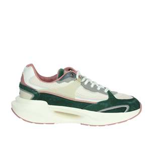 D.A.T.E. Zapatillas Donna W411-VL-CO-GR Beige Verde Chunky - Product Image 4