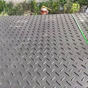 Tapis de protection du sol en HDPE composite pour excavatrice lourde, pour utilisation temporaire sur route, découpe sur mesure, léger et durable en plastique - Product Image 2