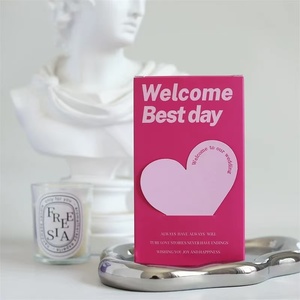 Caja de tarjetas de recuerdo de boda de gran oferta personalizada al por mayor con tarjeta de amor para dulces de boda y <span class=keywords><strong>chocolate</strong></span> - Product Image 5
